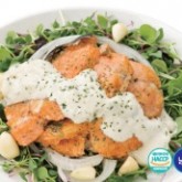 푸드스토리/어니언소스마늘톡톡눈꽃치즈연어세트 54g